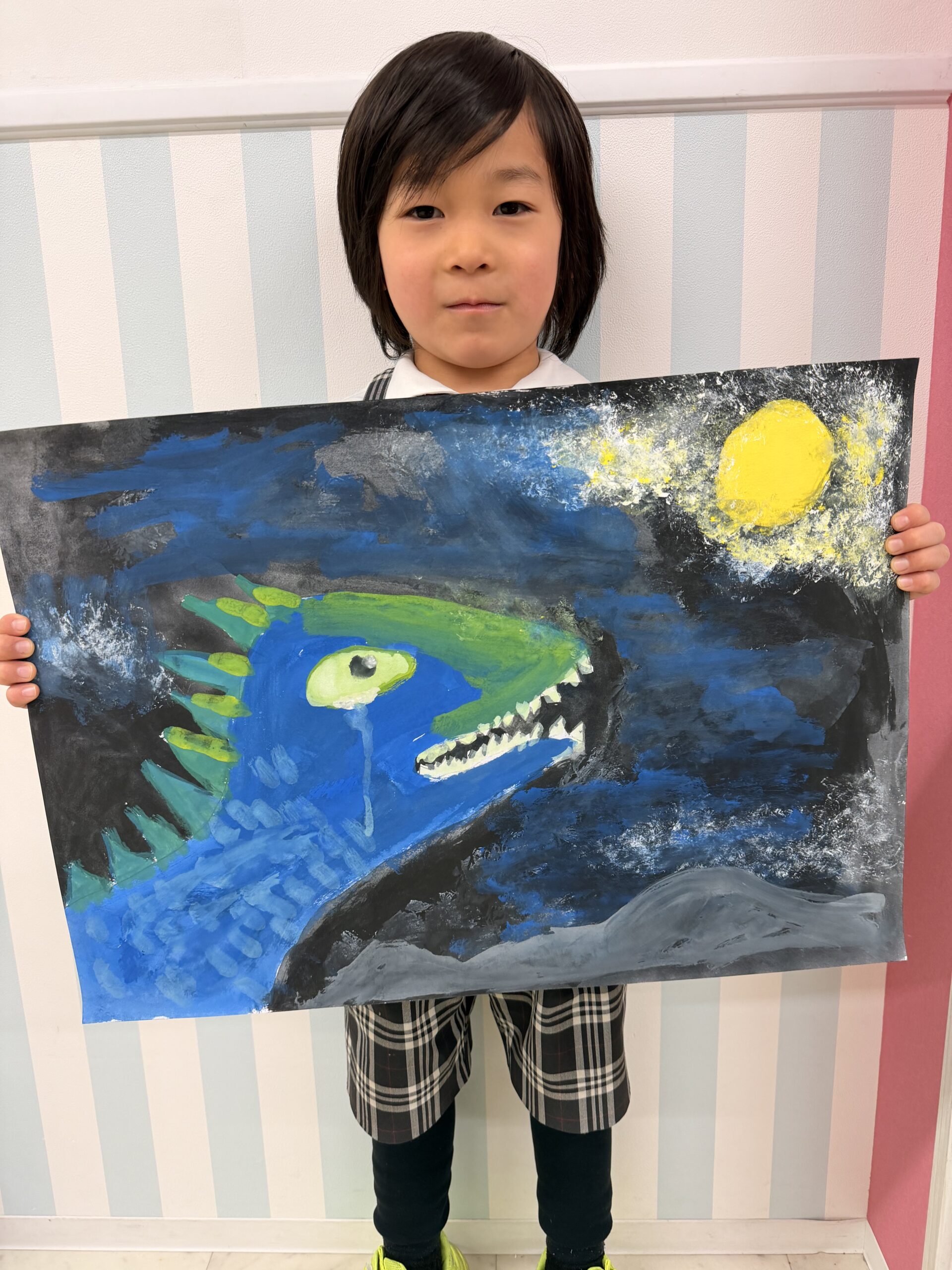 「お話を絵にするコンクールで佳作を受賞しました！」