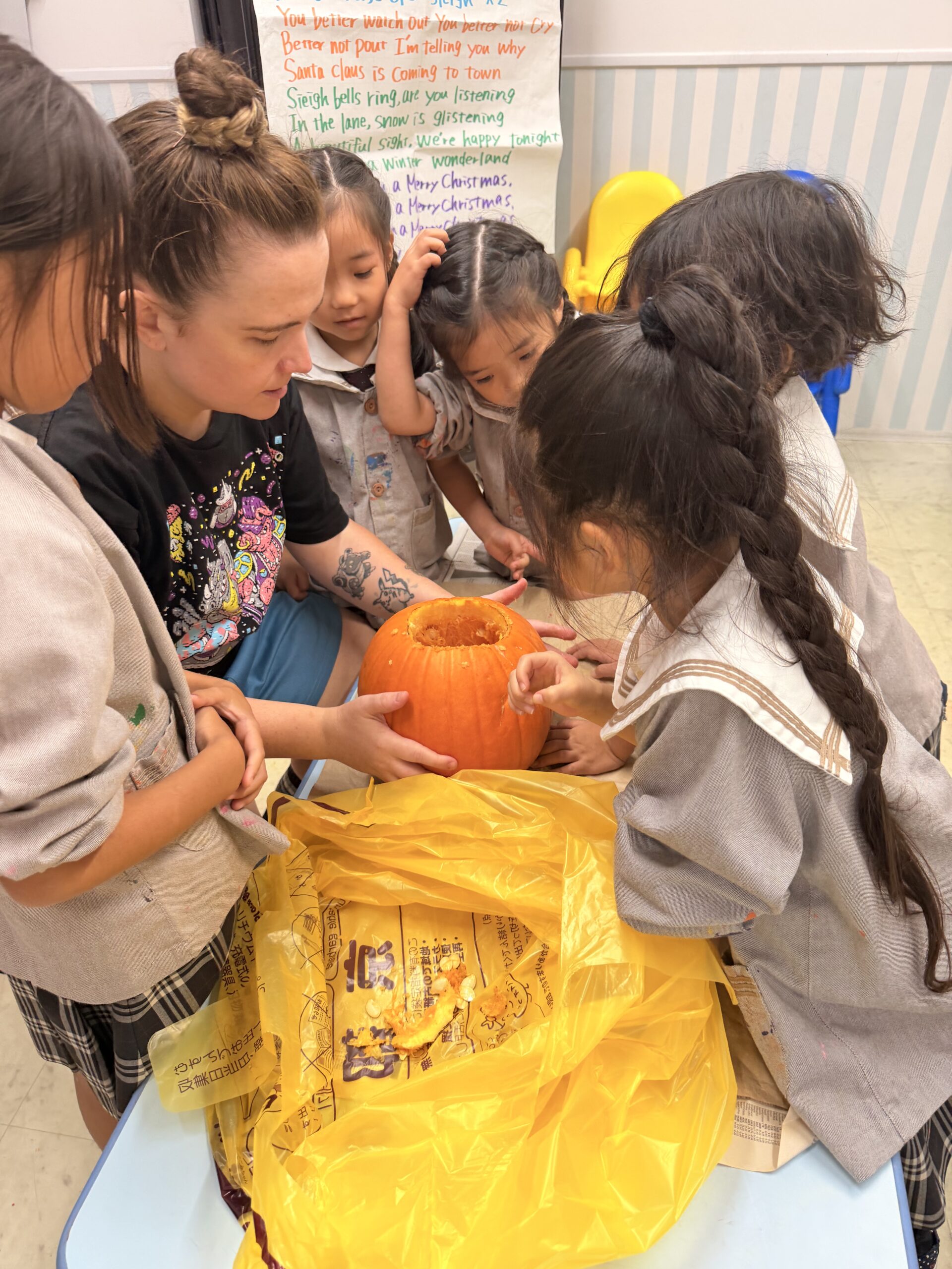 Pumpkin Carving ～本物に触れる異文化体験～